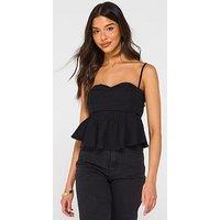 Free People One True Love Tank - Black