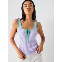 Free People All Star Sweater Tank - Light Purple
