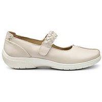 Hotter Shake Ii Wide Fit Shoe - Cream