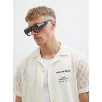 River Island Chunky Laddy Sunglasses - Black