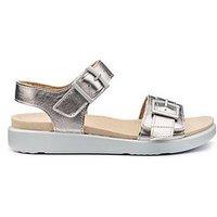 Hotter Palma Metallic Sandal - Silver