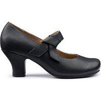 Hotter Wide Fit Paso Heels - Black