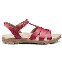 Hotter Rainer Wide Fit Sandal - Red