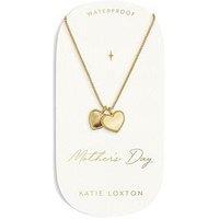Katie Loxton Mothers Day Waterproof Gold Charm Necklace