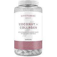 Myvitamins Coconut And Collagen V1, Unflavoured, 180 Capsules