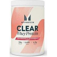 Myprotein Clear Whey Isolate 500G - Cranberry & Raspberry - 20 Serve