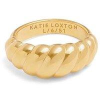 Katie Loxton Harper Twist Waterproof Gold Ring