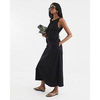 River Island Cut Out Maxi Dress - Black