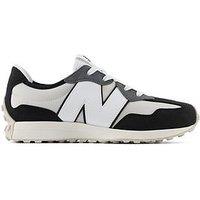 New Balance Junior 327 Lace Up Trainers - Grey