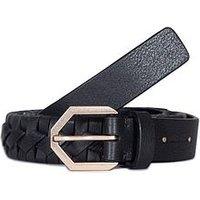 Allsaints 25Mm Woven Belt - Black