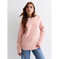 New Look 915 Girls Pink Oversized Jumper