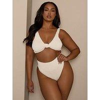 Moda Minx Curve Scrunch High Waist Bottom - Coconut
