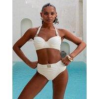 Moda Minx Amour Push Up Bikini Top - Coconut
