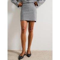V By Very Micro Mini Skirt - Grey