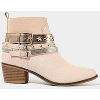 Joe Browns Nevada Ankle Boots - Stone