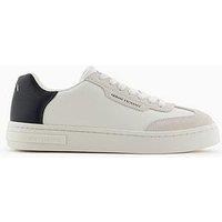 Armani Exchange Lace Up Trainers - White