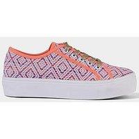 Joe Browns Bay Breeze Aztek Pumps - Pink Multi