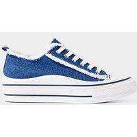 Joe Browns Casual Friday Platform Pumps - Navy