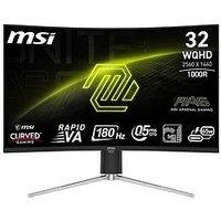 Msi Mag 325Cqrf Qd E2 - 32In - Wqhd - 180Hz - Curved Gaming Monitor - Black