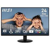 Msi Pro Mp242L - 24In - Fhd Ips - 100Hz - Flat Monitor - Black