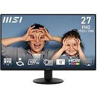 Msi Pro Mp272L - 27In - Fhd Ips - 100Hz - Flat Monitor - Black