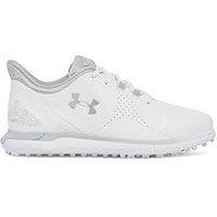 Under Armour Women'S Golf Drive Fade Spikeless Trainers - White