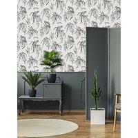 Superfresco Easy Saimiri - Anthracite Monkey Wallpaper