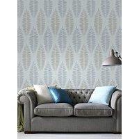 Boutique Lucia Wallpaper In Duck Egg