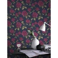 Boutique Nwg Countess - Navy Wallpaper