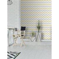 Superfresco Easy Chevron - Yellow Wallpaper