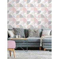 Boutique Graphic - Pink Wallpaper