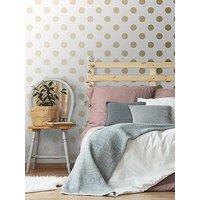 Superfresco Easy Dotty - Gold Wallpaper