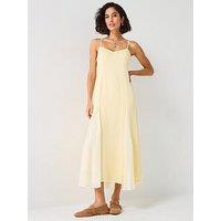 Forever New Dahlia Petite Contrast Godet Midaxi Dress - Multi
