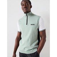 Boss Mens Golf K Gilet - Green