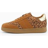 V By Very Leopard Trainer - Brown