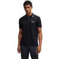 Boss Mens Golf Paddy Pro Regular Fit Polo Shirt - Dark Blue