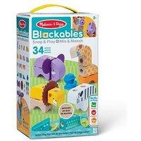 Melissa & Doug Blockables Safari Play Set