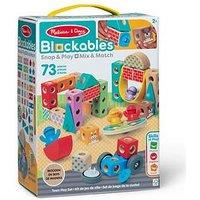 Melissa & Doug Blockables Town Play Set