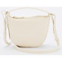 Armani Exchange Susie Soft Hobo Crossbody Bag - White