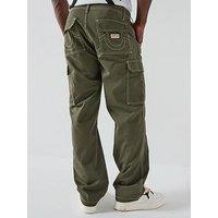 True Religion Big T Cargo Trousers - Khaki