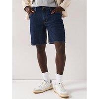 Guess Jeans Regular Denim Shorts - Dark Blue