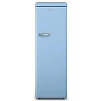 Swan Sr11050Blne Retro Tall Larder Fridge, 337L - Blue