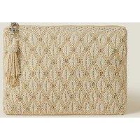 Accessorize Bridal Holiday Pouch - Ivory