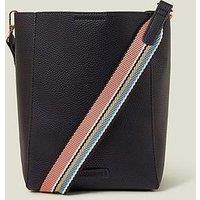 Accessorize Faith Bucket Bag - Black