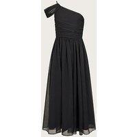 Monsoon Girls Texas One Shoulder Prom Dress - Black