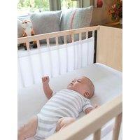 Airwrap Mesh 2 Sided Cot Liner, White