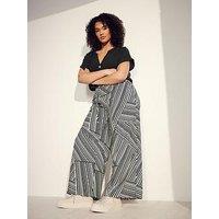 Evans Stripe Air Flow Trouser