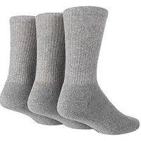Sockshop Tore Crew Sports Crew Socks 3 Pack - Grey