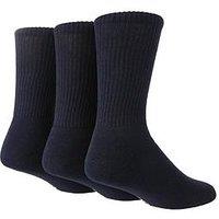 Sockshop Tore Crew Sports Crew Socks 3 Pack - Navy