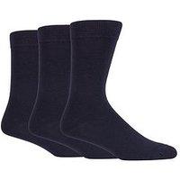 Glenmuir Endrick 3 Pack Cotton Crew Socks